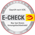 E-CHECK - Geprüfte Sicherheit